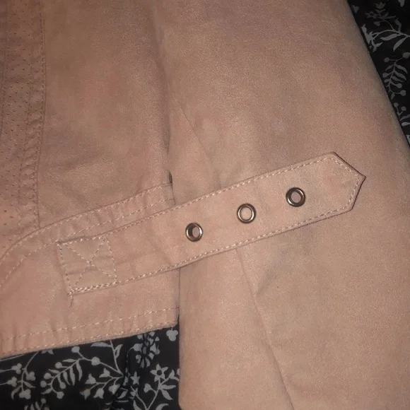 pink biker jacket - Picture 4 of 6